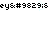 Pixelated black text on white background showing repeated character sequences with numeric codes.