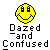 Animated pixel art icon set featuring a yellow smiley face and multiple 'Slater' character variations with subtle facial changes against gray background.