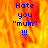Blue pixelated text reads 'Hate you "mum" !!!' over a fiery orange-yellow background with visible flame patterns.