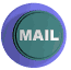 Animated circular icon with teal and purple elements showing text and letter 'e' in various orientations and states.