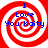 Red and white spiral background with blue text reading 'I Love You Kaity' in four identical quadrants.
