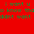Green pixelated text on red background with blue gradient overlay, repeating 'i want u i want u to know thoo know that didnt want didnt want' in two