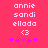 Pixelated text and symbols on a solid pink background with two identical side-by-side layouts.