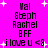 Pixelated text and sparkles on a bright pink background with repeated names and phrases.