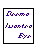 Pixelated envelope and mailbox icons with purple accents, showing various states of open and closed mail, some with text "Domo Insecta" on paper.
