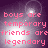 Pixelated text reads 'boys are temporary friends are legendary' in pink on a purple background with light effects.