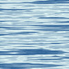 A static image of horizontal blue and white striped patterns with varying line thicknesses, resembling water ripples or abstract motion blur.