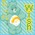 A 5x5 contact sheet of animated Care Bear frames showing a green bear with rainbow belly badge and yellow 'WISH' text, displaying subtle star animations across sampled frames.