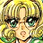 A pixelated anime-style character with blonde hair and green eyes on the left, next to a black background with white text reading "Anime IM" and a stylized signature below it.