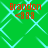 Green background with light blue diamond pattern, red text "Brandon" and "<333" in four identical quadrants