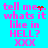 Pixelated text on cyan background with pink and red elements, showing animated changes in punctuation and small red dots.