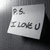 A grayscale pixelated icon shows a tilted white rectangle with 'RS' at top left and 'I love u' below, set against a gradient background.