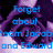 Purple rose background with blue text reading 'Forget about Team Jacob and Edward' and 'I'm on team JASPER' above a pixelated image of a person in blue clothing.