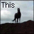 pixelated images shows a horse silhouette on a hill against a cloudy sky, with text forming "This is Beauty" across frames
