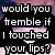 Pixelated text with a purple-pink cloud background, displaying romantic and emotional phrases in white and blue fonts
