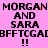 Pixelated text on pink background with orange glitch effects, repeated in two vertical