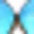 six identical diamond-shaped icons with white centers, brown borders, and dark tips against a light blue background