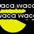 Yellow Pac-Man character with open mouth and two yellow dots on black background, partially obscured by gray rectangle.