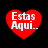 Four red heart-shaped icons with white text 'Estas Aqui...' displayed in a on a black background