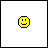 Pixelated yellow face icons in a display various expressions including neutral, smiling, frowning, and surprised with some showing red lips or blue headbands