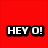 Red background with black-and-white text blocks and a pixelated image of a man in a red jacket touching his chin against blue patterned backdrop.