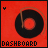 Red background with black vinyl record graphic and text reading DASHBOARD or CONFIDENTIAL below, alternating