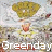 Animated contact sheet showing 10 sequential frames of a Green Day-themed buddy icon with repeated text and fan art elements.
