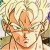Pixelated image of a character with large ears, light skin tone, and closed eyes in profile view against blurred background.