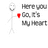 Pixelated stick figure animation with red heart props and text, showing a sequence of giving, holding, kicking, breaking the heart, and apology.