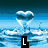 Six heart-themed icons arranged in a , each with distinct visual styles and color schemes