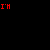 A 5x5 contact sheet of animated frames showing a pixelated text animation with repeating "Hate Hate" and "I'M EVERYTHING THAT I" phrases on a black background, transitioning from red to white lettering across frames.