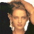 A pixelated image of a person with light brown hair and large white earrings, next to green text reading 'Original Icons .com' on a dark background.