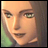 Pixelated anime-style character face with light brown hair and green eyes, next to black background with white text reading 'AnimeIM' and 'com'