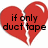 Red broken heart shape with black text split across three sections on a white background.