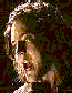six pixelated profile images showing a person with changing hairstyles and accessories across three