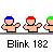 Pixelated cartoon figures with colored caps in red, blue, green; one figure wears a red shirt and brown hair; text 'MOM!' appears between