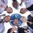 Pixelated image with four quadrants: top-left shows a group of people, top-right displays text "Everybody Lies," bottom-left contains "Dr. Gregory House <3," and bottom-right is gray.
