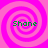 Four identical pink spiral patterns arranged in a , each containing green text reading 'Shane' at the center