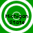 Four identical green circular icons with white concentric rings and black text reading "Michigan State" arranged in a on a solid green background