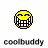 Animated contact sheet of 24 pixel art frames showing a yellow smiley face icon with various expressions and motion effects, arranged in a 5x5 grid on gray background.