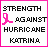 Two side-by-side pixelated display identical text with a pink and black ribbon symbol, framed by bright pink borders