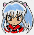 Four of a cartoon character with blue-tinted white hair, pink cat ears, and red clothing showing changing facial expressions