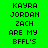 Pixelated text on green and white backgrounds with repeated names and phrases in a