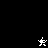 Pixelated text and icons on split black, white, and gray backgrounds with a small animated figure.