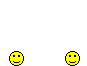 Yellow smiley faces and gray axes with brown handles appear in a , some showing blood effects on the axe heads