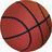 A basketball with visible seams and a textured surface appears on the left, while green pixelated text reading 'WANNA PLAY' is displayed on the right against a dark background.