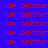 red text 'luv brittar' on blue background with yellow highlighted sections, showing animation where specific and shift position