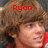 A four- shows a person with brown hair and red clothing, with red text above the head in each