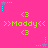 A static image with a bright pink background featuring repeated green text and symbols arranged in a pattern