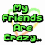 Green and pink pixelated text in heart-shaped outlines on white background, with six distinct phrases arranged in two